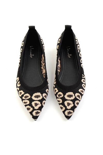Bambi Balerina de damă Black Leopard K 01327018482