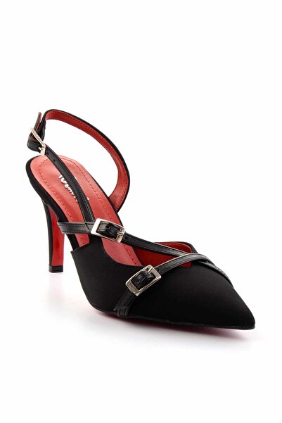 Bambi Černé černé černé nubukové dámské klasické boty na podpatku01455018501