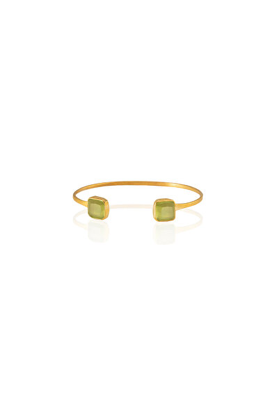 Design by Kadir Kadir Jewellery 22 Ayar Altın Kaplama El İşçiliği Zirkon Taşl...