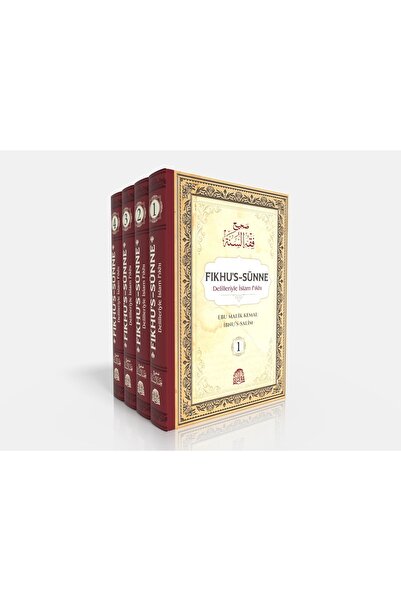 Berre Yayınları FIKHUS SÜNNE -Delilleriyle İslam Fıkhı 4 Cilt -Ebu Malik Kema...