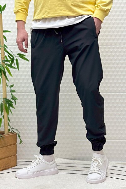 WAFRA Ανδρικό παντελόνι Jogger Full Lycra με ελαστικά πόδια