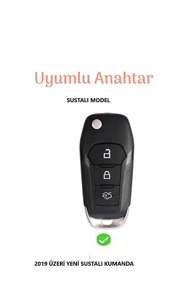 bigkey Ford Focus ,Festa ,Mondeo ,Cmax,Courier Control Case 3 Buttons Black Silver
