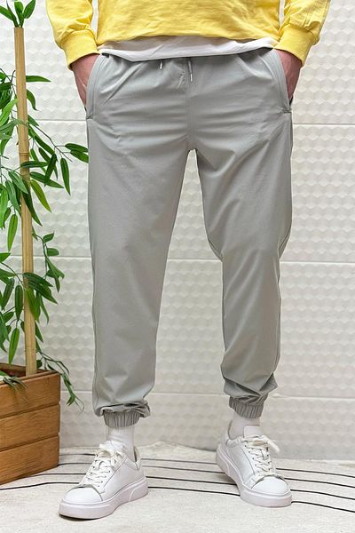 WAFRA Men's Full Lycra Jogger Pants with Elastic Legs