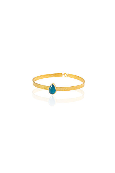 Design by Kadir Kadir Jewellery 22 Ayar Altın Kaplama El İşçiliği Zirkon Taşl...