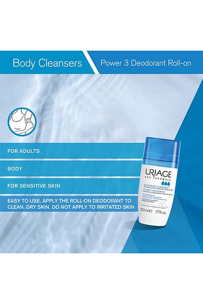 Uriage Uriage Deodorant for Very Sweaty Skin - 50 ml