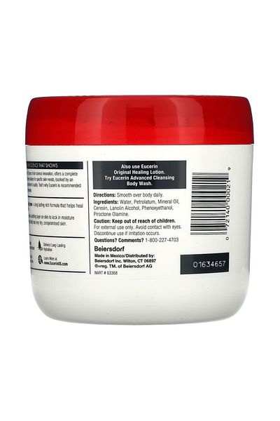 Eucerin Eucerin Original Healing Cream for Very Dry Skin - 454g