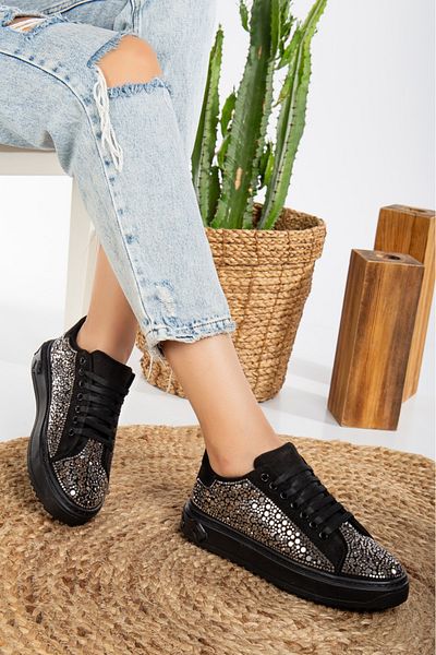 ROSA SHOES Pantofi sport de damă cu piatră Full Mold ROSA SHOES