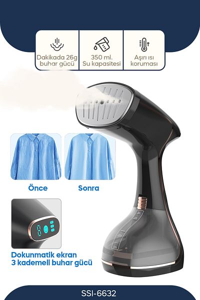Sinbo Rose 1640W Ssi-6632 Vertical Wrinkle Remover