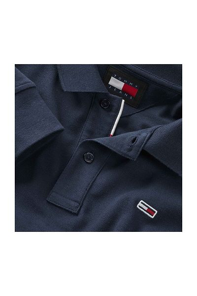 Tommy Hilfiger TJM Slim Fit Poloshirt – LS Ext mit Placket-Detail