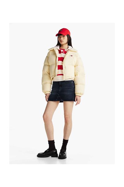 Tommy Hilfiger TJW CRP Badge Collar Down Puffer – bequemer Schnitt