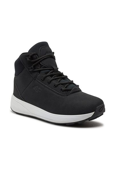 4F Turistické boty Black Kids