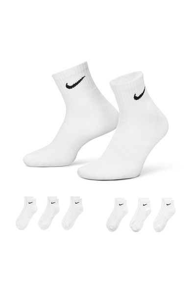 Nike Sx7669-100 U Nk Everyday Cush Ankl 6pr-bd férfi sportzokni