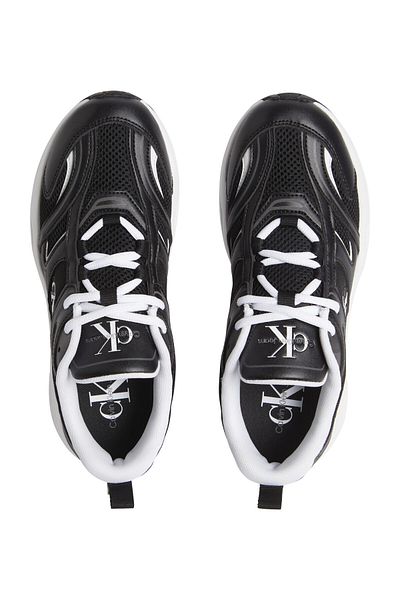 Calvin Klein Dámské černé tenisky Eva Rubber Sole – síťovina Yw0Yw01807-0Gm