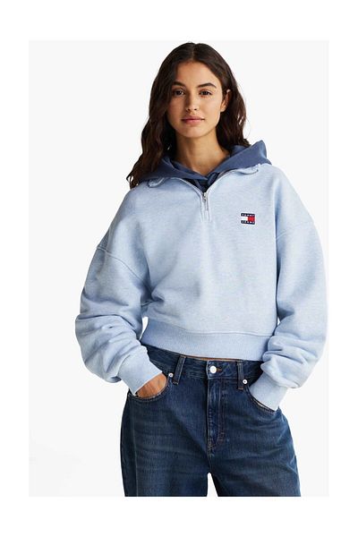 Tommy Hilfiger TJW BXY CRP MELANGE BADGE 1/4ZIP