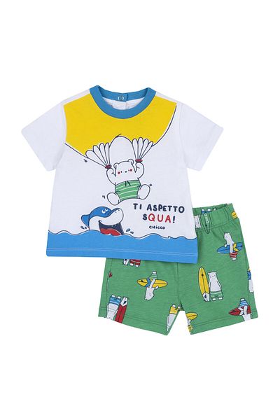 Chicco SET 2 PZ T.KURCUK + PANTALONI CORTI