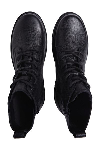Calvin Klein EVA MID – Laceup Jeans plissiert
