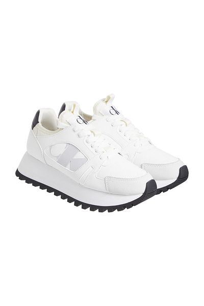 Calvin Klein حذاء رياضي بشعار ذو نعل سميك - YW0YW 0164201 ث