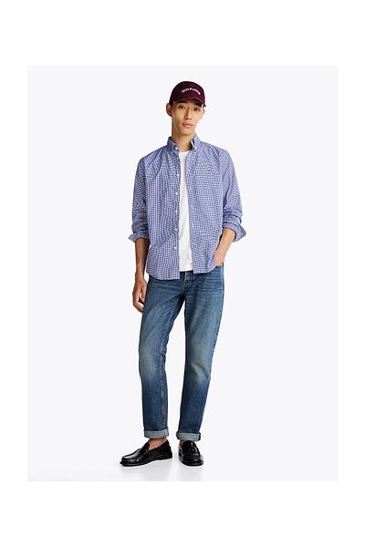 Tommy Hilfiger FLEX POPLIN GINGHAM RF SHIRT