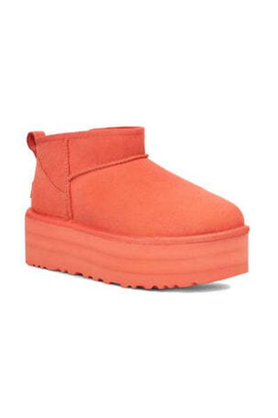 UGG W CLASSIC ULTRA MINI PLATF - Boots