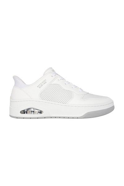 SKECHERS Herren 183151   Weiß - Relaxed Cut