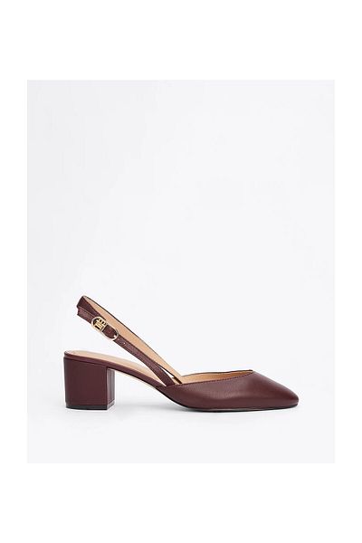 Tommy Hilfiger PUMP SLINGBACK - Kůže rovného střihu