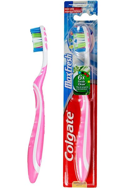 Colgate T.b Max Fresh--soft T/b --- Colgate Max Fresh Toothbrush - Soft