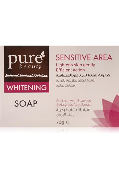 PURE BEAUTY صابونة تبييض المنطقة الحساسة - 70 جرام