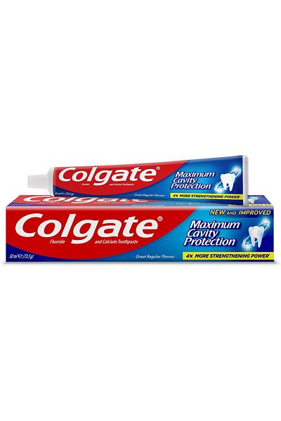 Colgate T.p 50 ml Maximum Cavity Protection (1055) 6214 --- Colgate Cavity Protection Toothpaste