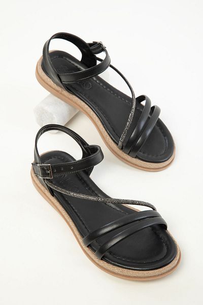 SOHO Women's Black Sandals 18970