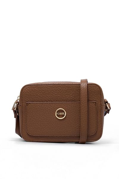 Fossil Light Tan Γυναικεία τσάντα χιαστί και ώμου 05FO25Y5048