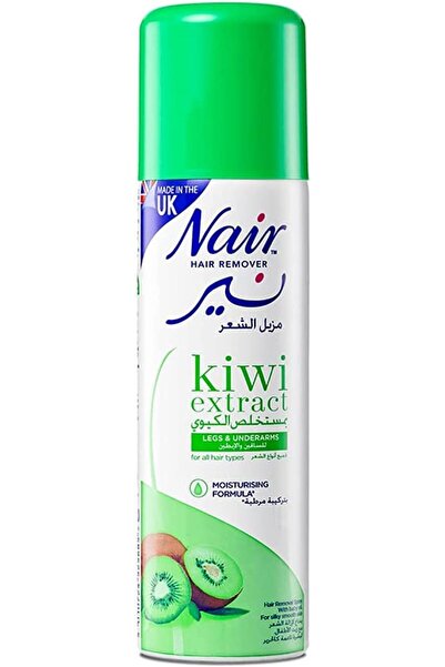 Nair Hair Removal Spray With Baby Oil - Kiwi Extract, 200 Ml