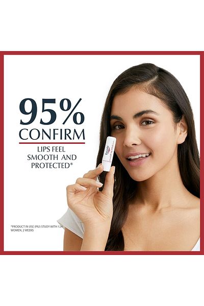 Eucerin pH5 Lip Active Balm with Dexpanthenol and Vitamin E, Lip Care for Rough Lips, UVA & UVB Prot