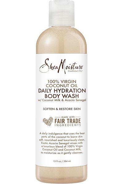 Shea Moisture 100% Virgin Coconut Oil Daily Hydration Body Wash 13 Oz