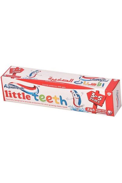Aquafresh T.P 50 ml Little Teeth (0923) --- Aquafresh Toothpaste Little Teeth 50 ml