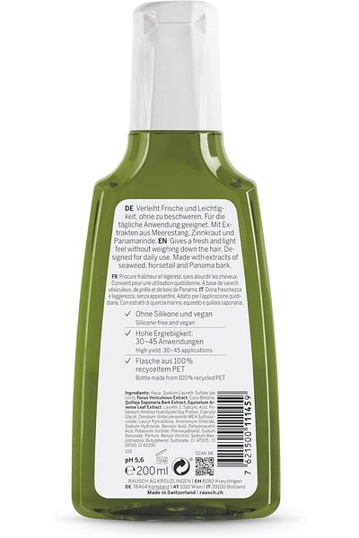 Rausch Seaweed Degreasing Shampoo 200Ml