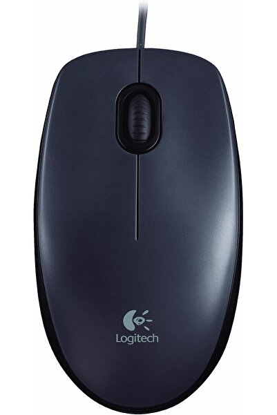 logitech ماوس سلكي M90 USB أسود