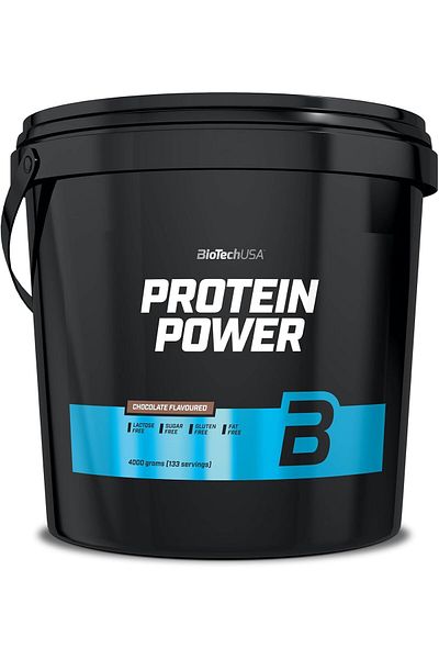 BiotechUSA BioTech USA IAF00070565 Protein Power, Chocolate - 4000 g