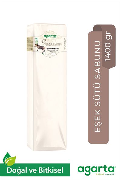 Agarta Handmade Natural Donkey Milk Soap 1400 Gr|