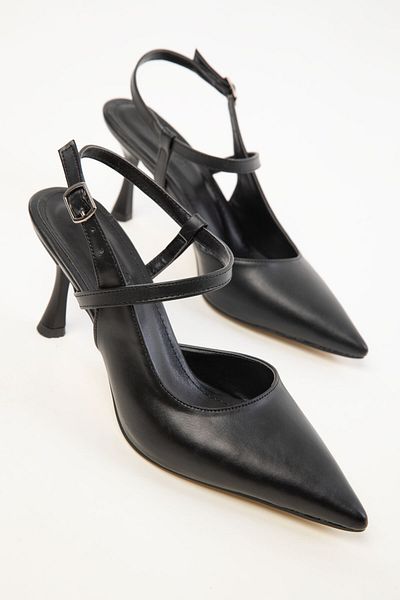 SOHO Black Women's Classic Heeled Shoes 20405
