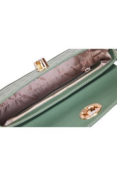 Pierre Cardin Geantă de umăr verde pentru femei 05PO25Y1998