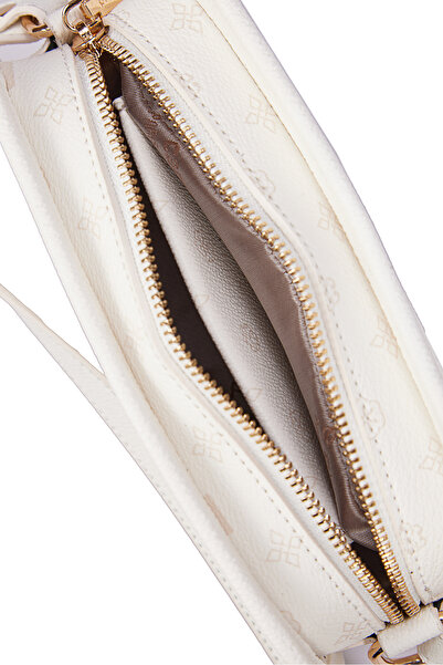 Pierre Cardin Bone Monogram Women's Crossbody Bag 05Po25Y1887