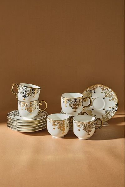 Karaca Loyal 6-Person Coffee Cup 80 ml