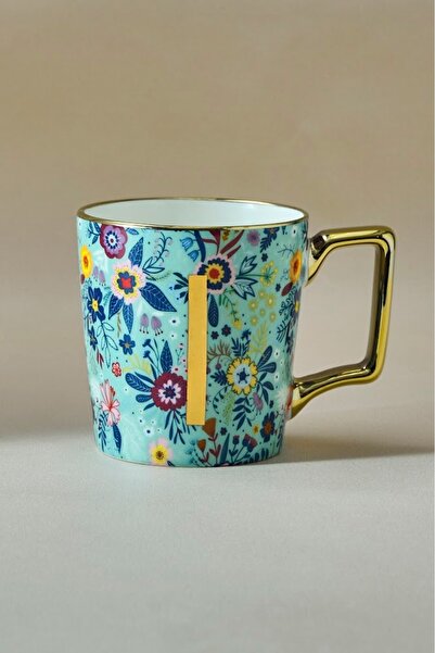 Karaca Flower I Harfli Kupa 350 ml