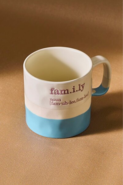 Karaca Family Mavi Kupa 320 ml