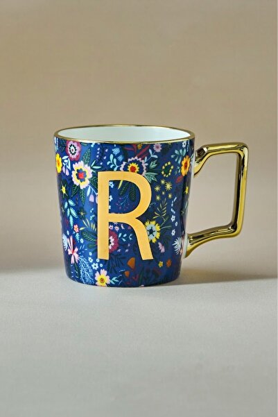 Karaca Flower R Harfli Kupa