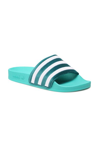 adidas Pantofle zelené pro dospělé