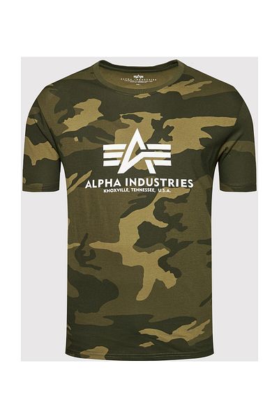 Alpha Industries T-Shirt Γκρι Ενήλικες