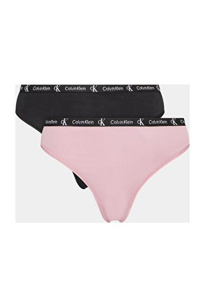 Calvin Klein Set of 2 pairs of thongs White Adults