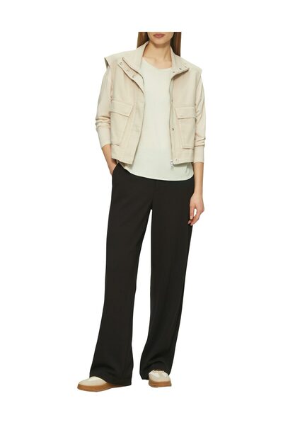 s.Oliver Soft Lyocell Jersey - Casual, Στρογγυλή λαιμόκοψη