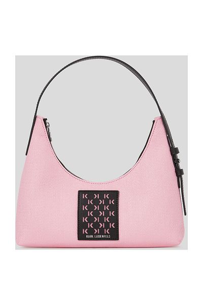 Karl Lagerfeld K/Raffia Shoulder Bag